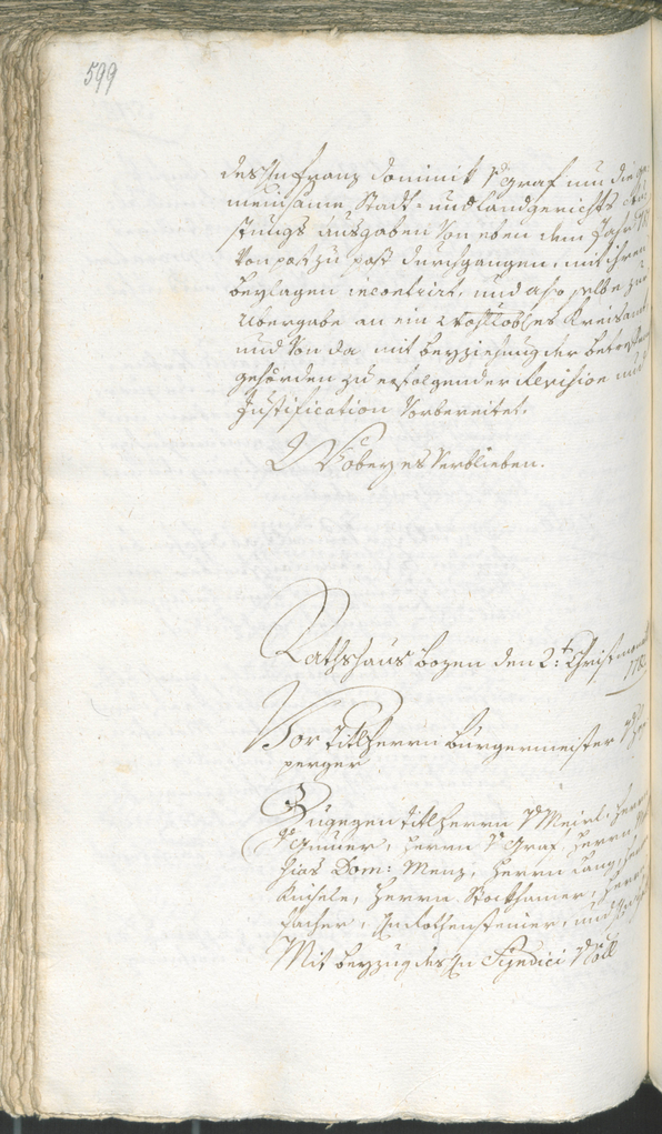 Stadtarchiv Bozen - BOhisto Ratsprotokoll 1780/83 