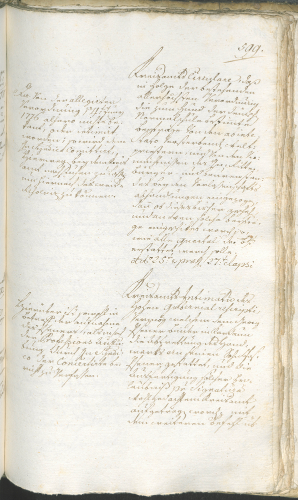 Stadtarchiv Bozen - BOhisto Ratsprotokoll 1780/83 