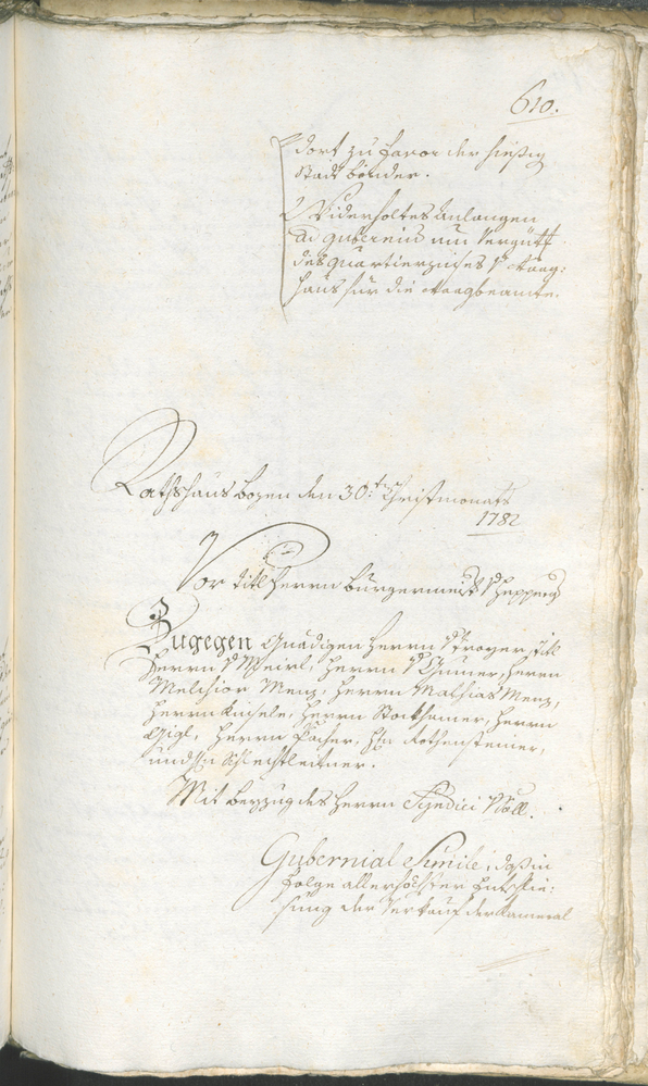 Archivio Storico della Città di Bolzano - BOhisto protocollo consiliare 1780/83 