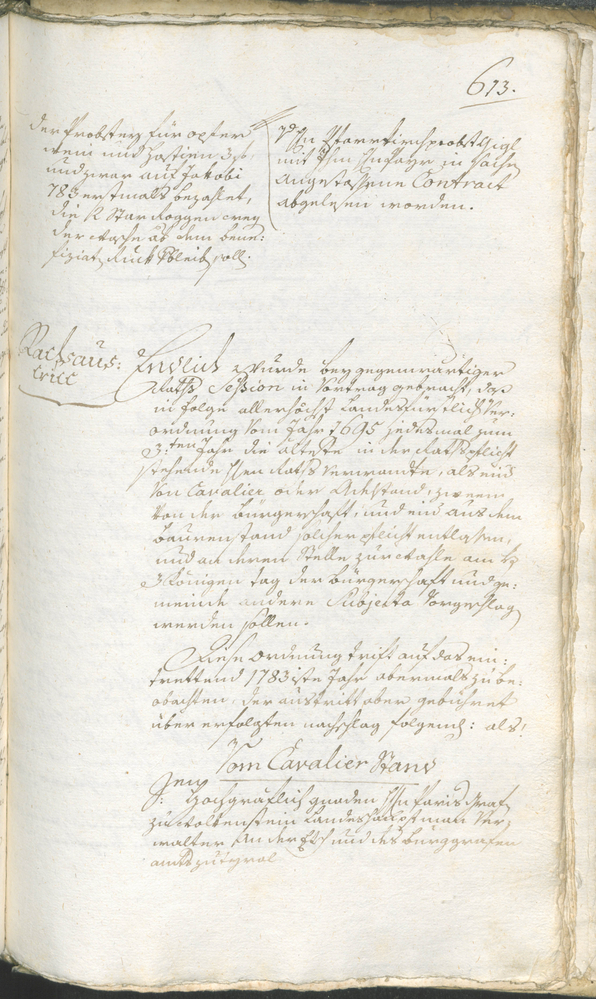 Archivio Storico della Città di Bolzano - BOhisto protocollo consiliare 1780/83 