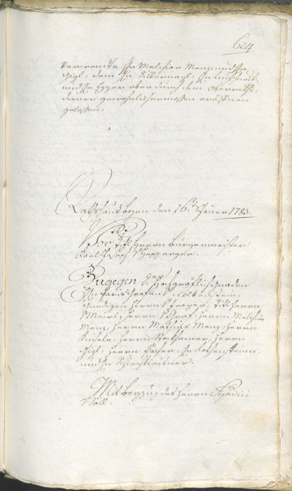 Civic Archives of Bozen-Bolzano - BOhisto Ratsprotokoll 1780/83 