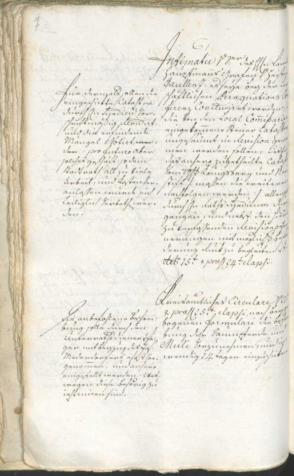 Stadtarchiv Bozen - BOhisto Ratsprotokoll 1780/83 