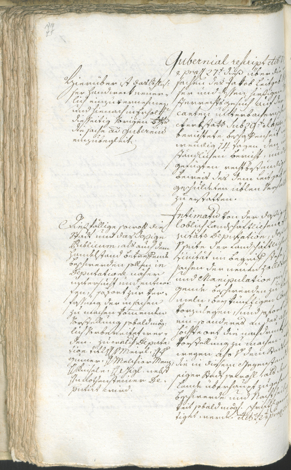 Stadtarchiv Bozen - BOhisto Ratsprotokoll 1780/83 