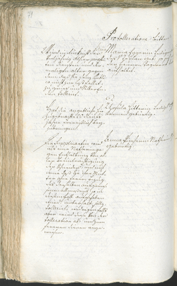 Civic Archives of Bozen-Bolzano - BOhisto Ratsprotokoll 1780/83 