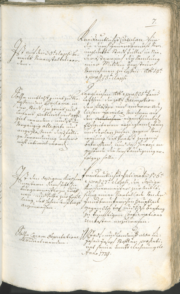 Archivio Storico della Città di Bolzano - BOhisto protocollo consiliare 1780/83 