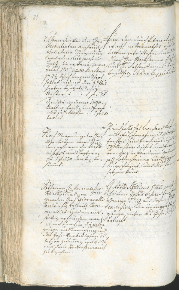 Civic Archives of Bozen-Bolzano - BOhisto Ratsprotokoll 1780/83 