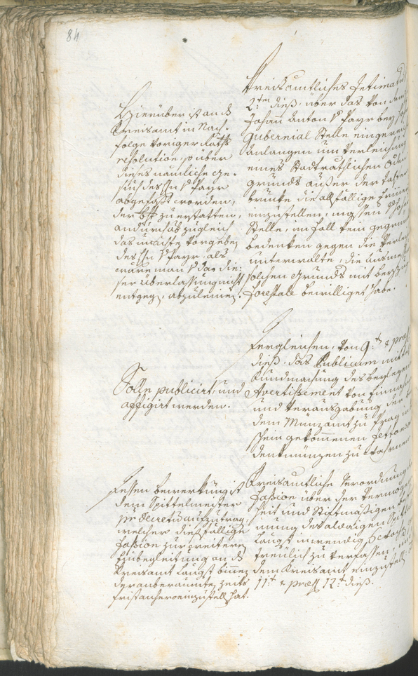 Civic Archives of Bozen-Bolzano - BOhisto Ratsprotokoll 1780/83 