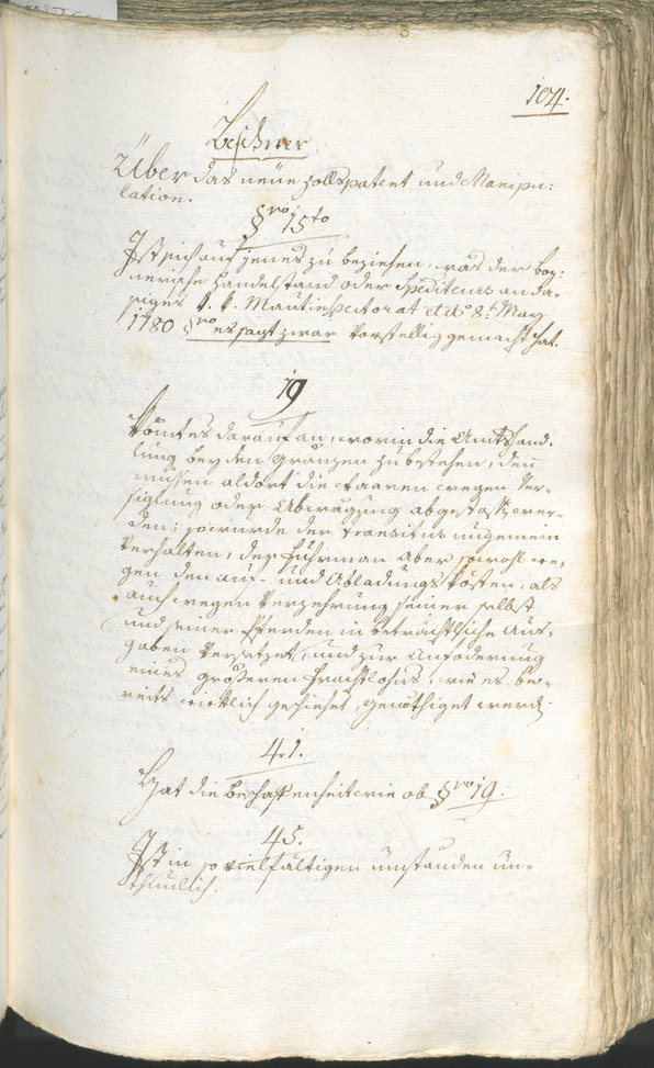 Stadtarchiv Bozen - BOhisto Ratsprotokoll 1780/83 