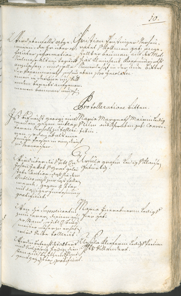 Stadtarchiv Bozen - BOhisto Ratsprotokoll 1780/83 