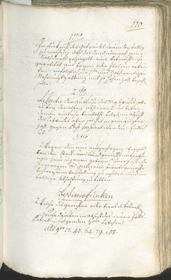 Stadtarchiv Bozen - BOhisto Ratsprotokoll 1780/83 