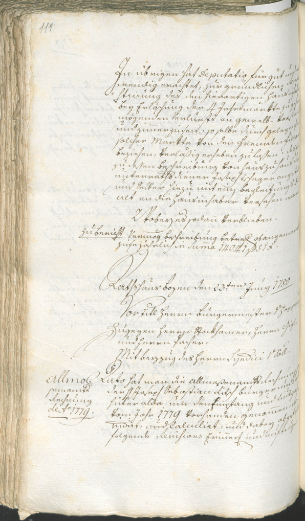 Civic Archives of Bozen-Bolzano - BOhisto Ratsprotokoll 1780/83 