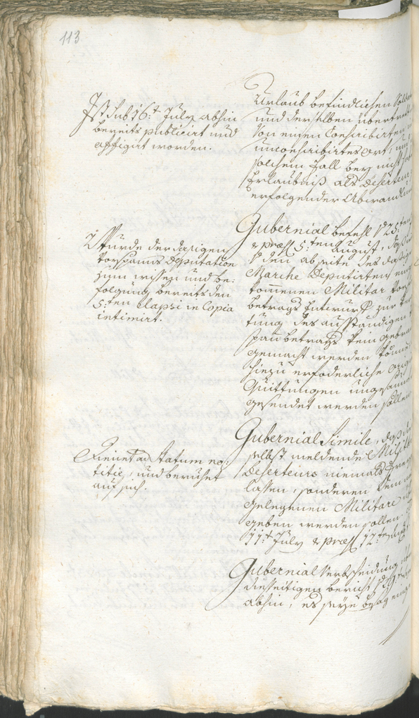 Stadtarchiv Bozen - BOhisto Ratsprotokoll 1780/83 