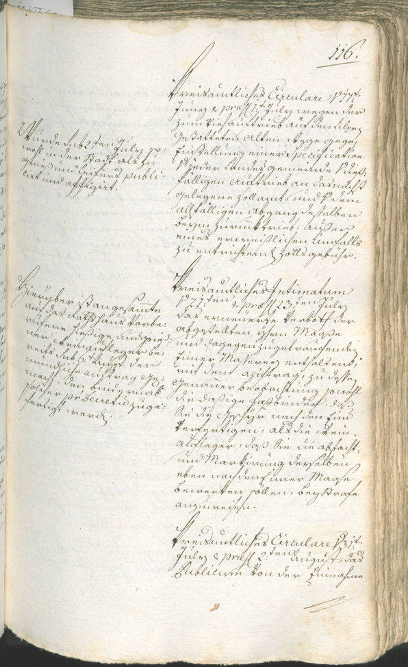 Stadtarchiv Bozen - BOhisto Ratsprotokoll 1780/83 