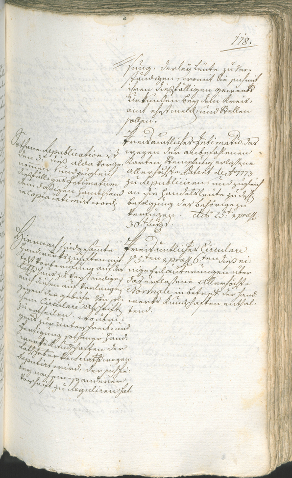 Archivio Storico della Città di Bolzano - BOhisto protocollo consiliare 1780/83 