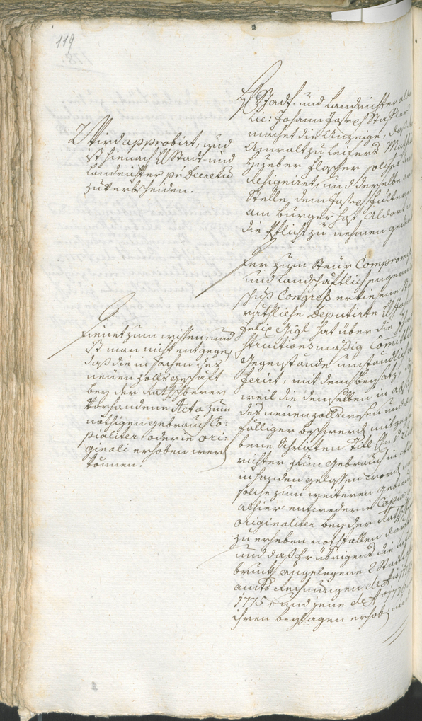 Stadtarchiv Bozen - BOhisto Ratsprotokoll 1780/83 