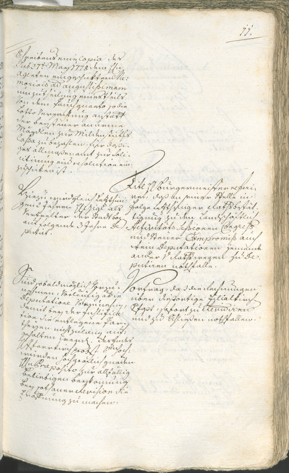 Archivio Storico della Città di Bolzano - BOhisto protocollo consiliare 1780/83 