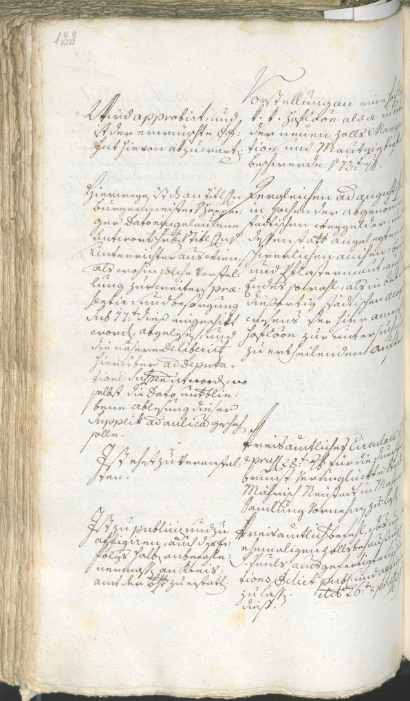 Stadtarchiv Bozen - BOhisto Ratsprotokoll 1780/83 