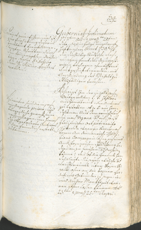 Stadtarchiv Bozen - BOhisto Ratsprotokoll 1780/83 