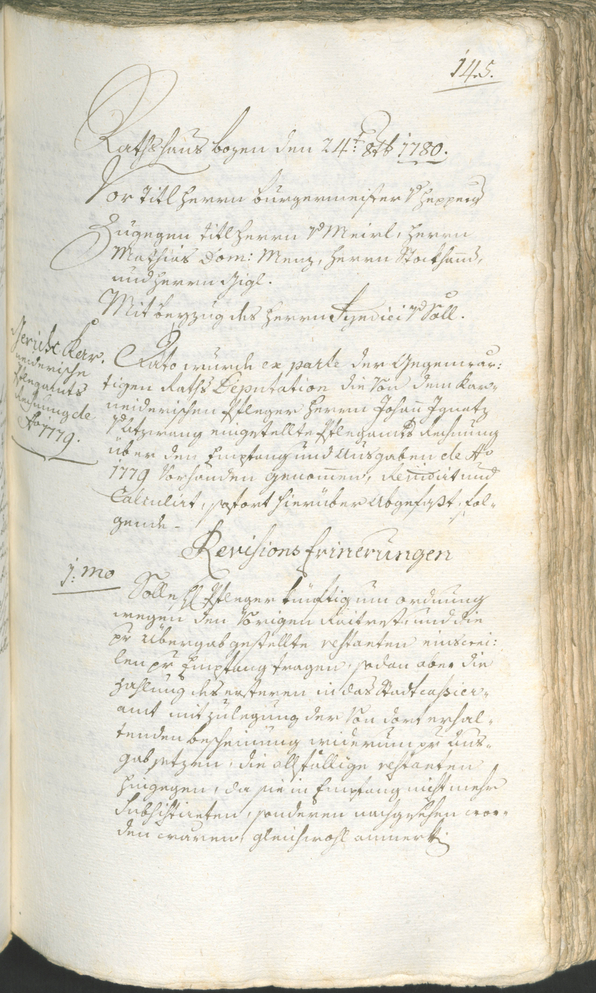 Archivio Storico della Città di Bolzano - BOhisto protocollo consiliare 1780/83 