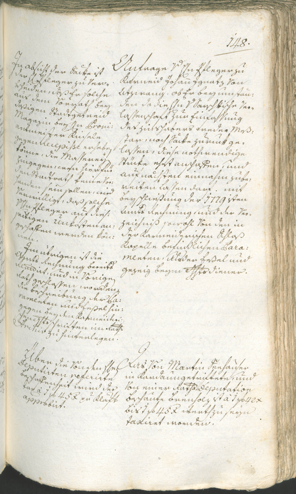 Stadtarchiv Bozen - BOhisto Ratsprotokoll 1780/83 