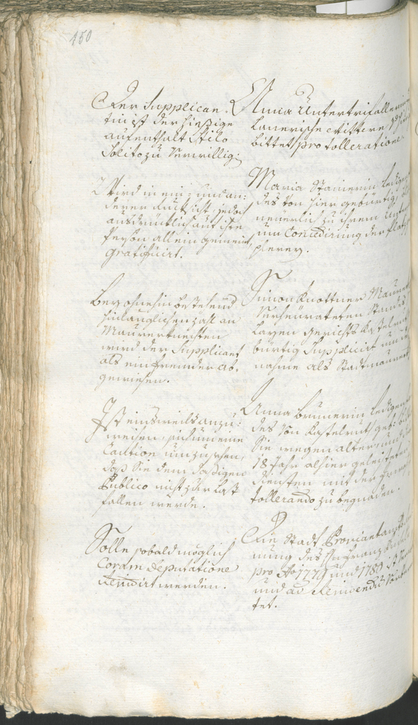 Stadtarchiv Bozen - BOhisto Ratsprotokoll 1780/83 