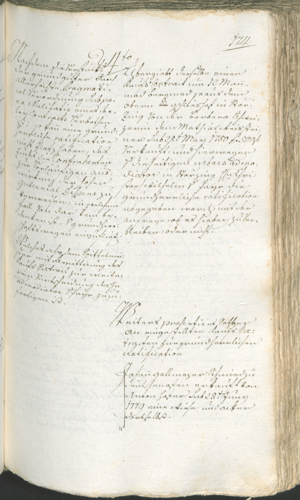 Civic Archives of Bozen-Bolzano - BOhisto Ratsprotokoll 1780/83 