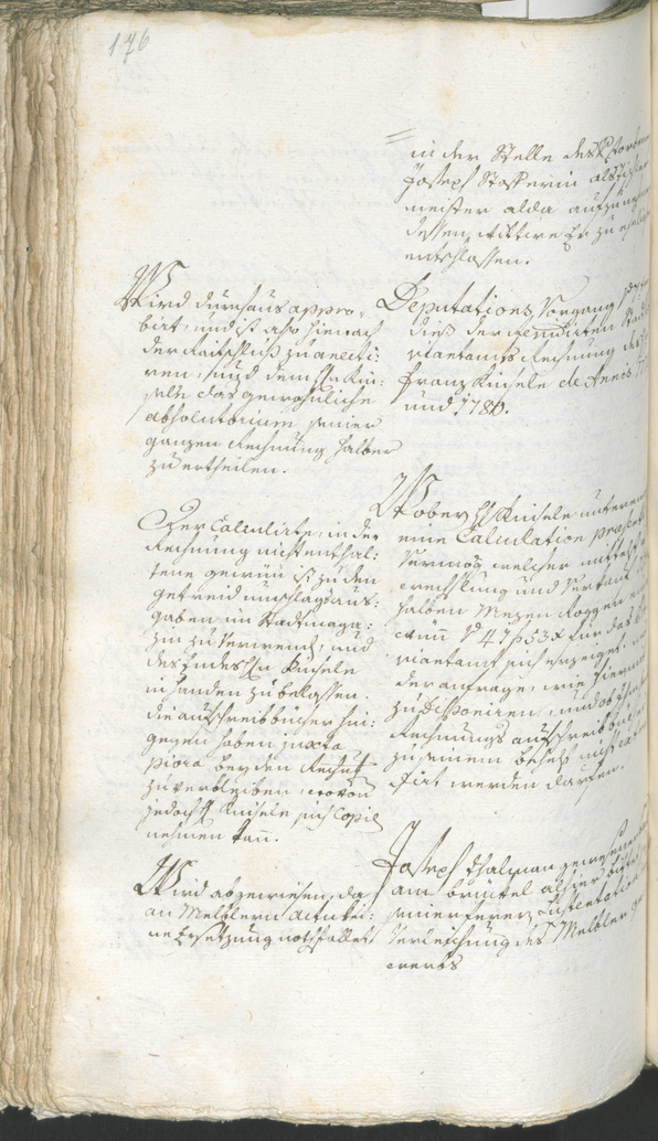 Stadtarchiv Bozen - BOhisto Ratsprotokoll 1780/83 