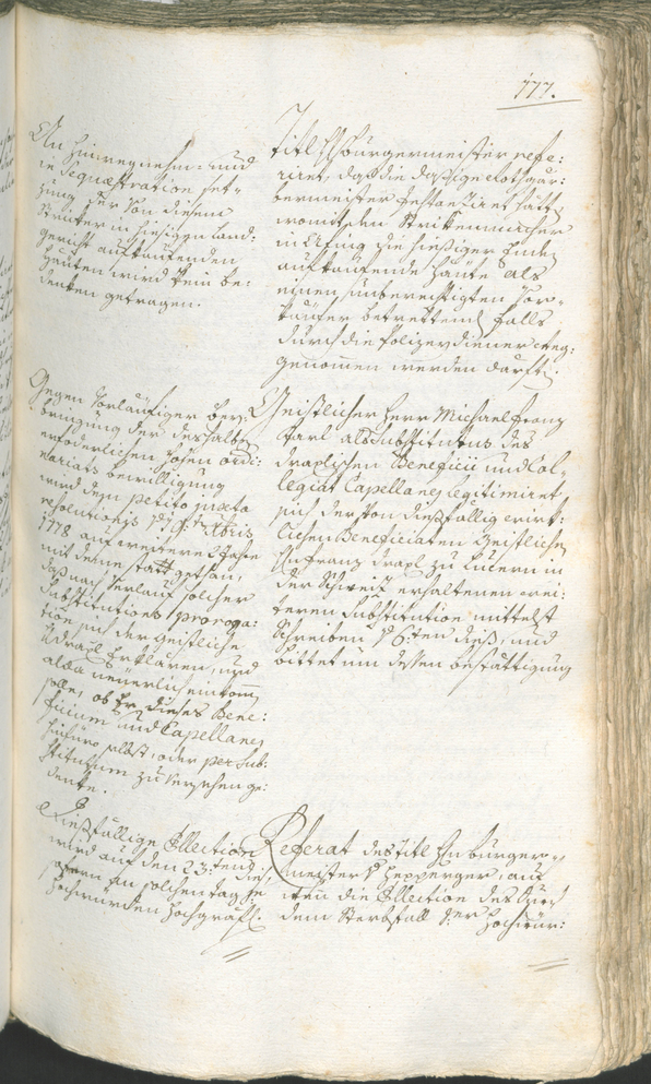 Stadtarchiv Bozen - BOhisto Ratsprotokoll 1780/83 