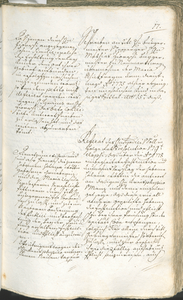 Civic Archives of Bozen-Bolzano - BOhisto Ratsprotokoll 1780/83 