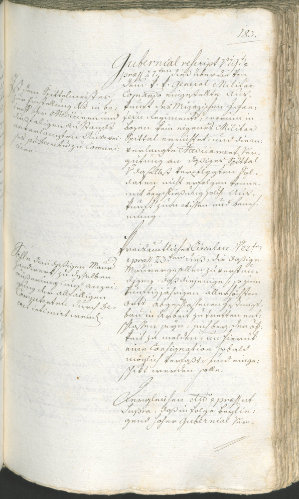 Civic Archives of Bozen-Bolzano - BOhisto Ratsprotokoll 1780/83 