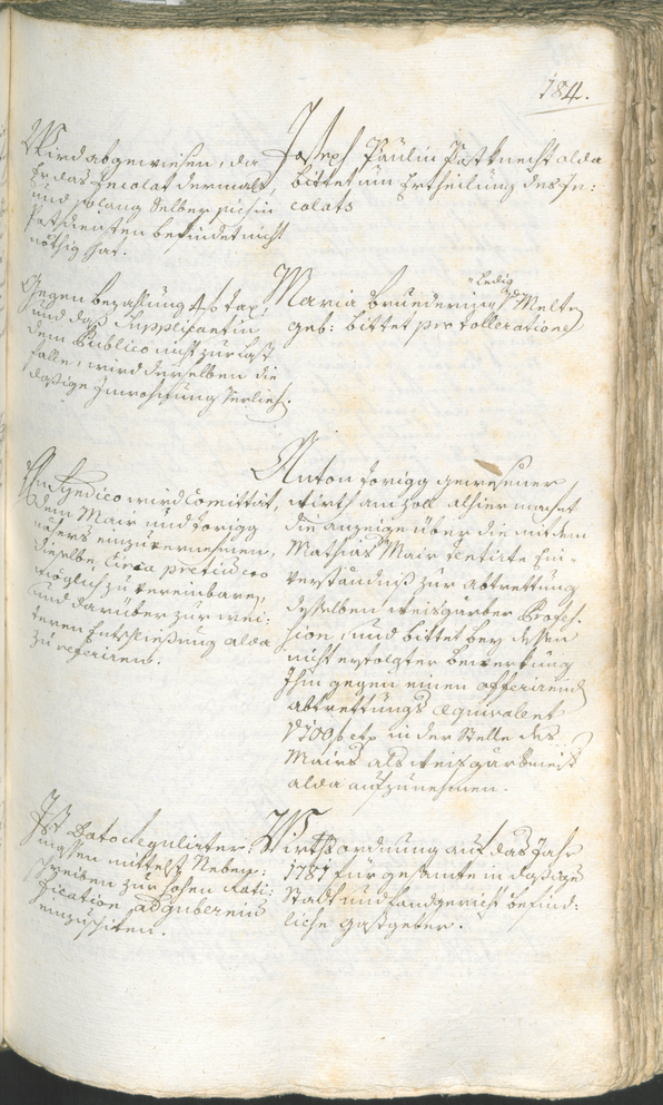 Civic Archives of Bozen-Bolzano - BOhisto Ratsprotokoll 1780/83 