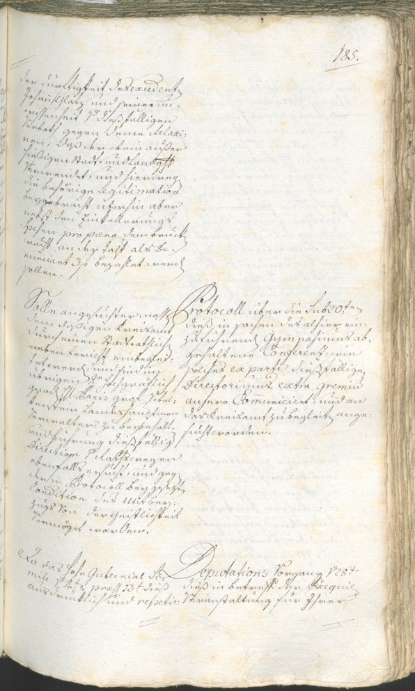 Civic Archives of Bozen-Bolzano - BOhisto Ratsprotokoll 1780/83 