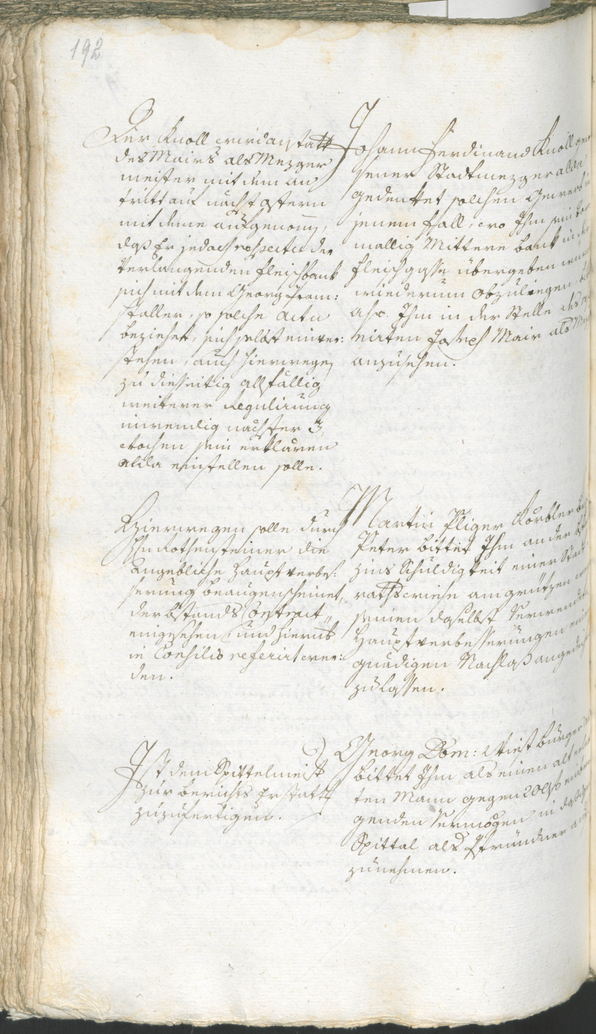 Stadtarchiv Bozen - BOhisto Ratsprotokoll 1780/83 