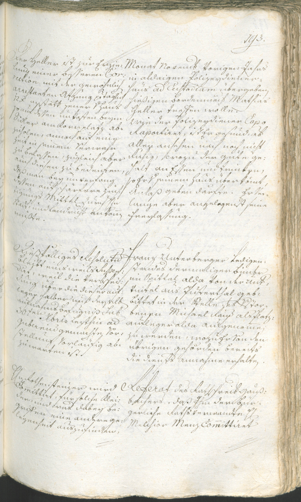 Archivio Storico della Città di Bolzano - BOhisto protocollo consiliare 1780/83 