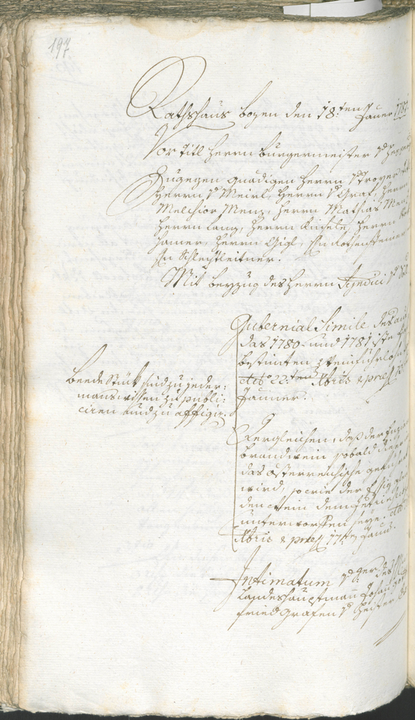 Civic Archives of Bozen-Bolzano - BOhisto Ratsprotokoll 1780/83 