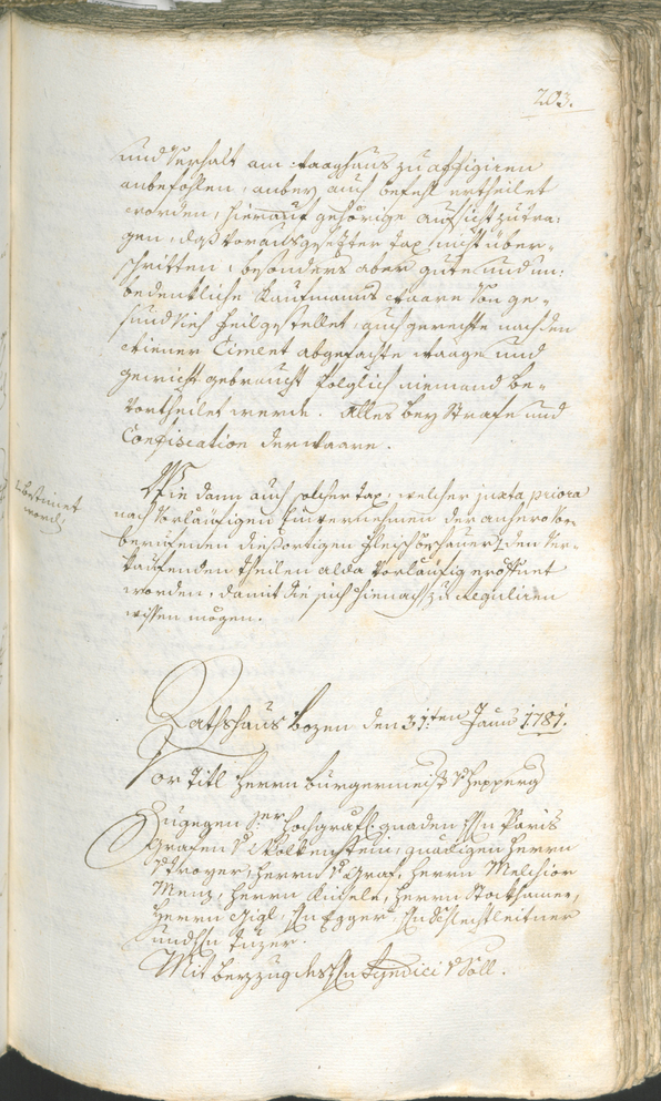 Civic Archives of Bozen-Bolzano - BOhisto Ratsprotokoll 1780/83 