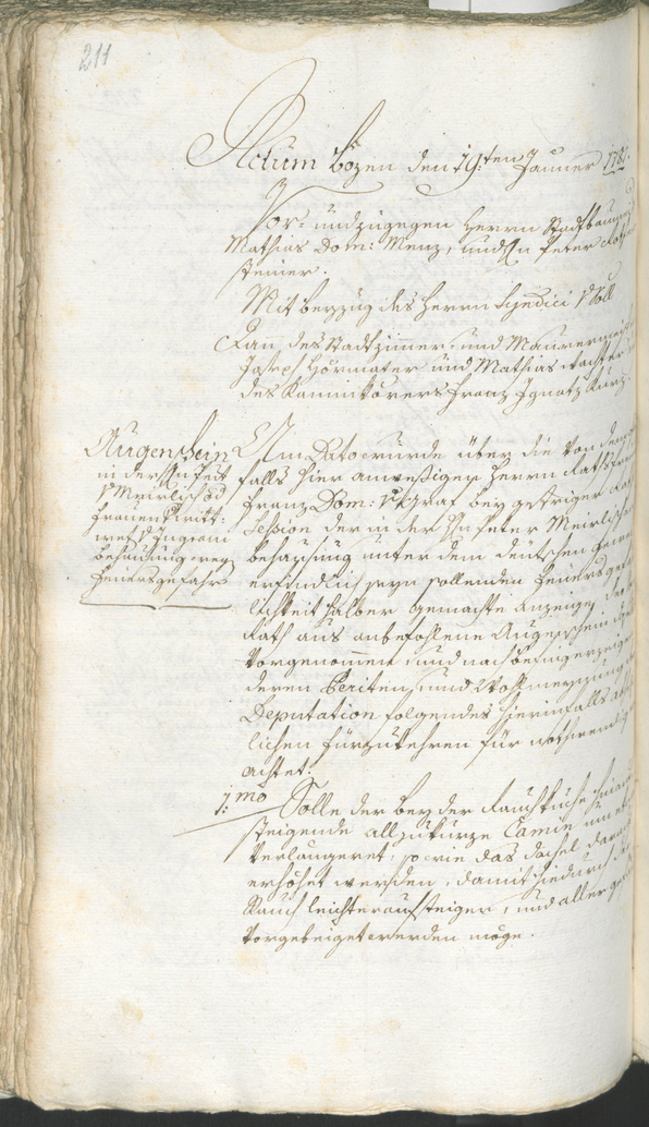 Civic Archives of Bozen-Bolzano - BOhisto Ratsprotokoll 1780/83 