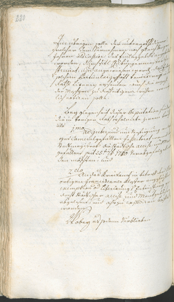 Civic Archives of Bozen-Bolzano - BOhisto Ratsprotokoll 1780/83 