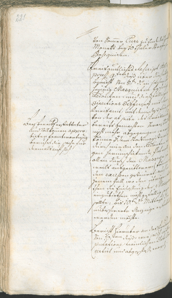 Stadtarchiv Bozen - BOhisto Ratsprotokoll 1780/83 