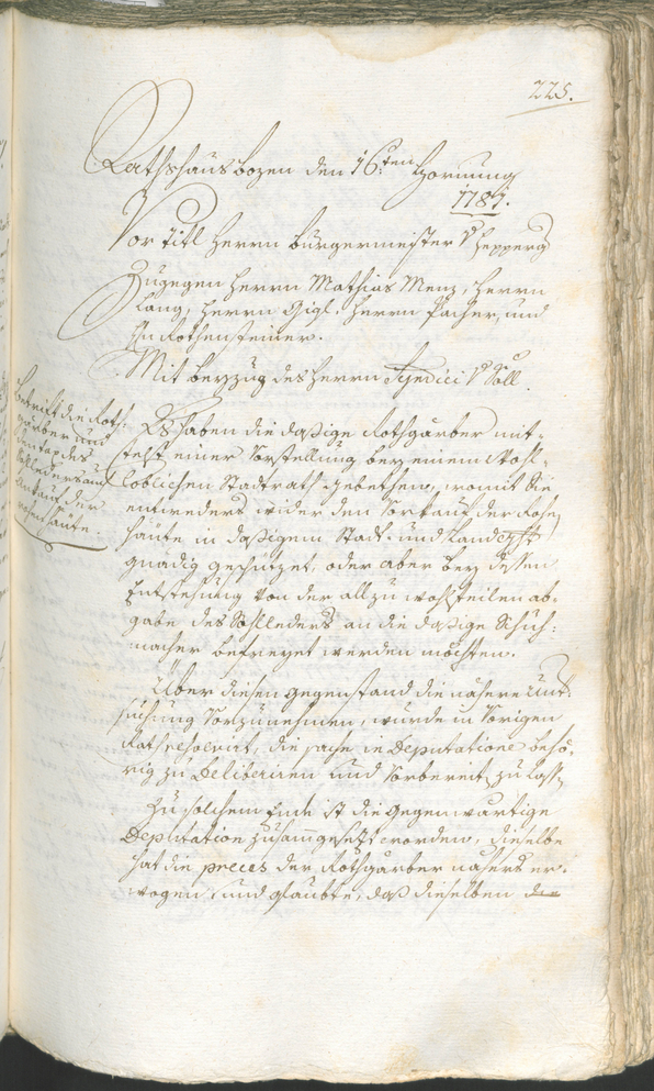 Civic Archives of Bozen-Bolzano - BOhisto Ratsprotokoll 1780/83 