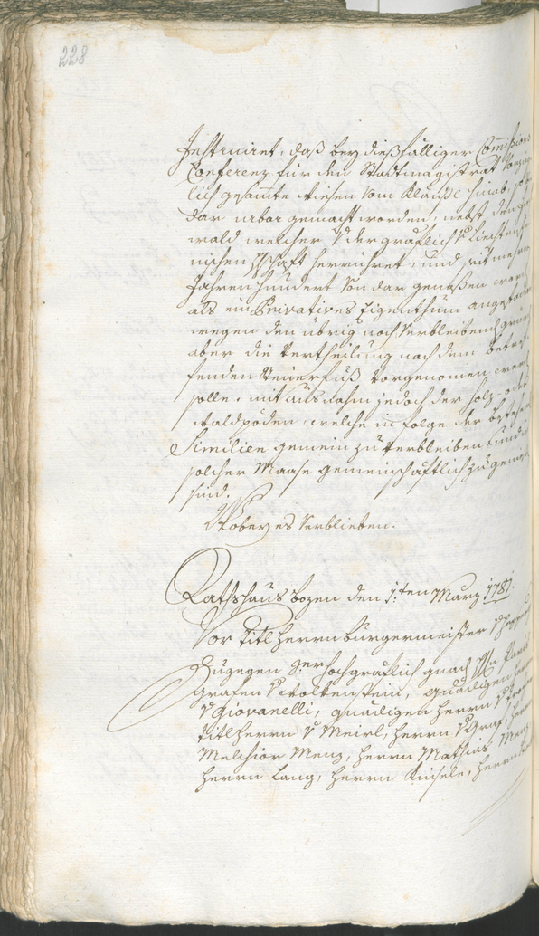 Civic Archives of Bozen-Bolzano - BOhisto Ratsprotokoll 1780/83 