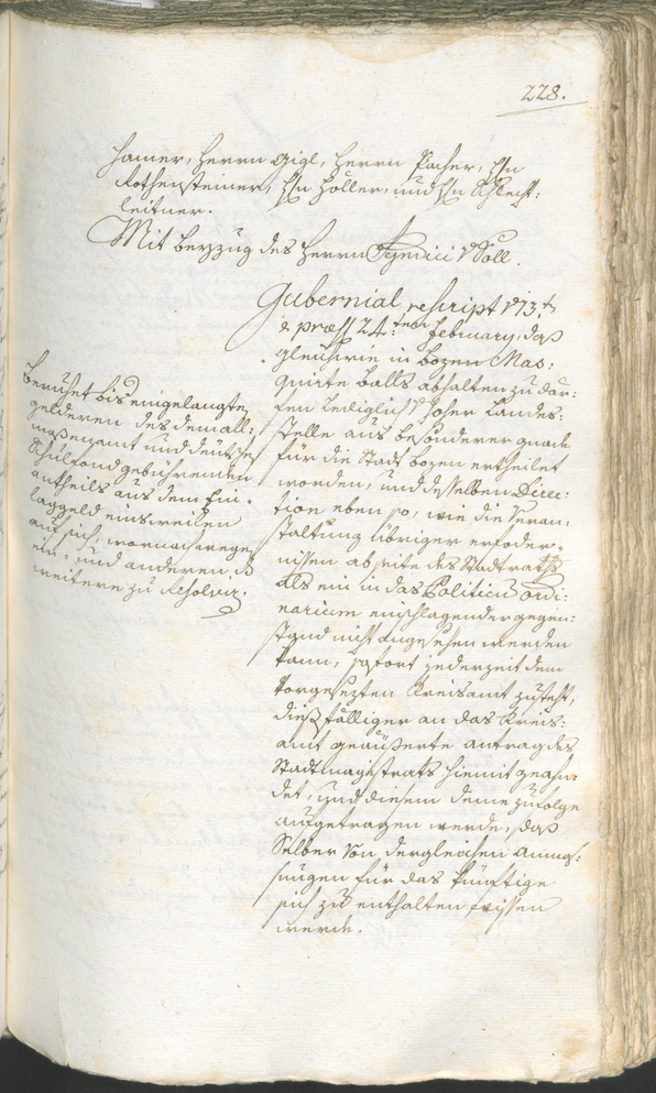 Archivio Storico della Città di Bolzano - BOhisto protocollo consiliare 1780/83 