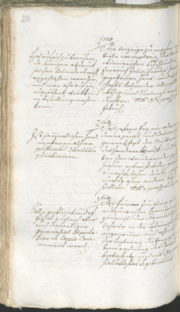 Civic Archives of Bozen-Bolzano - BOhisto Ratsprotokoll 1780/83 