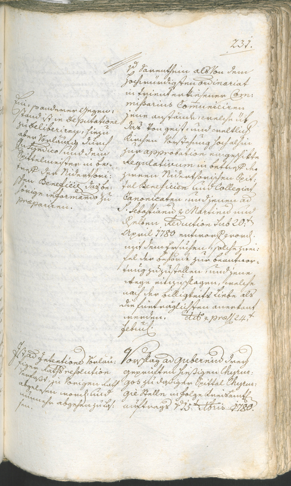 Civic Archives of Bozen-Bolzano - BOhisto Ratsprotokoll 1780/83 