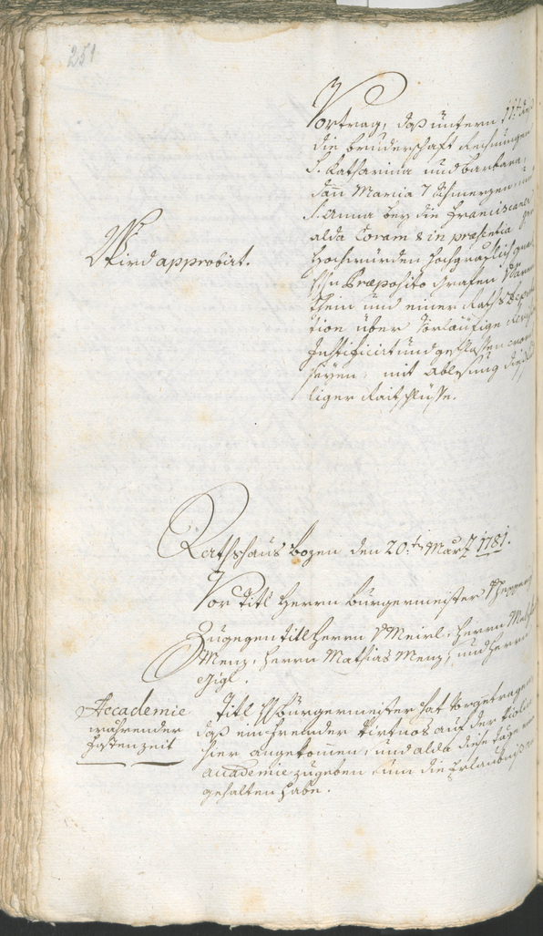 Civic Archives of Bozen-Bolzano - BOhisto Ratsprotokoll 1780/83 