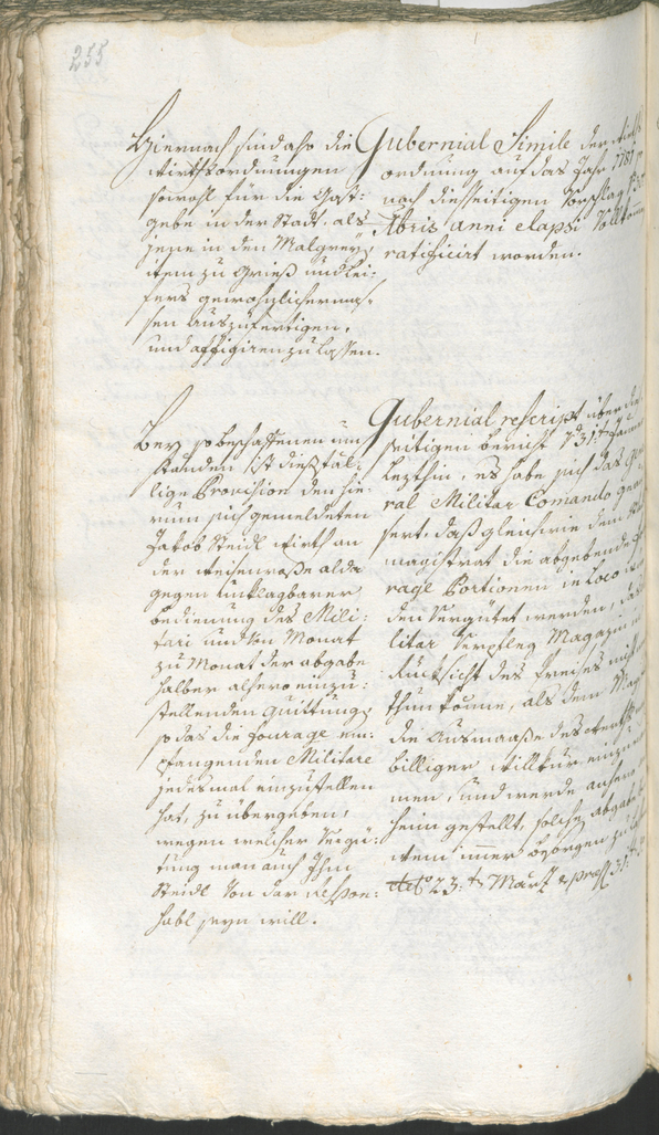 Stadtarchiv Bozen - BOhisto Ratsprotokoll 1780/83 