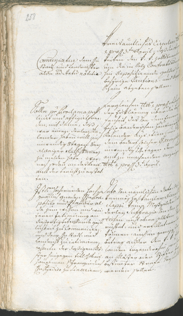 Civic Archives of Bozen-Bolzano - BOhisto Ratsprotokoll 1780/83 