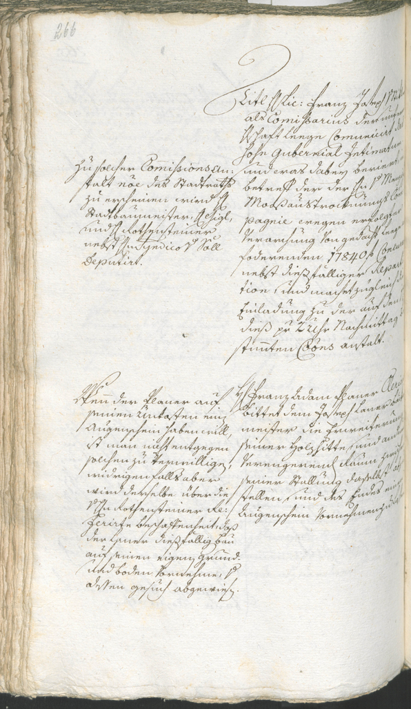 Stadtarchiv Bozen - BOhisto Ratsprotokoll 1780/83 