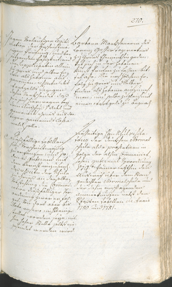 Archivio Storico della Città di Bolzano - BOhisto protocollo consiliare 1780/83 