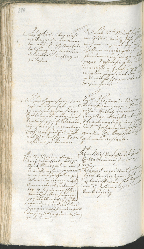 Civic Archives of Bozen-Bolzano - BOhisto Ratsprotokoll 1780/83 